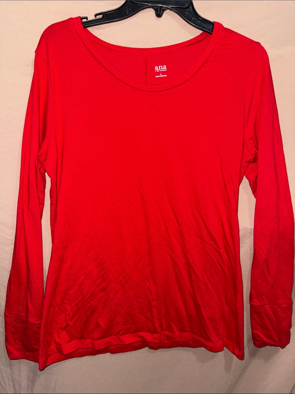 NWOT a.n.a Women’s Large Bundle Long Sleeve Scoop Neck Shirts - Picture 6 of 10